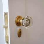 Glass door knob